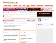 Tablet Screenshot of desichicago.net